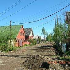 дорога в деревне