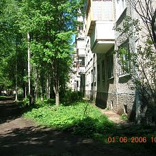 DSCN5144.JPG, зелёные джунгли в микрорайоне Вышка 2, город Пермь, 2005-2006 год