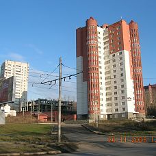 KOMMUNISTITCHESKAYA st..jpg, виды Перми, весна 2005 года